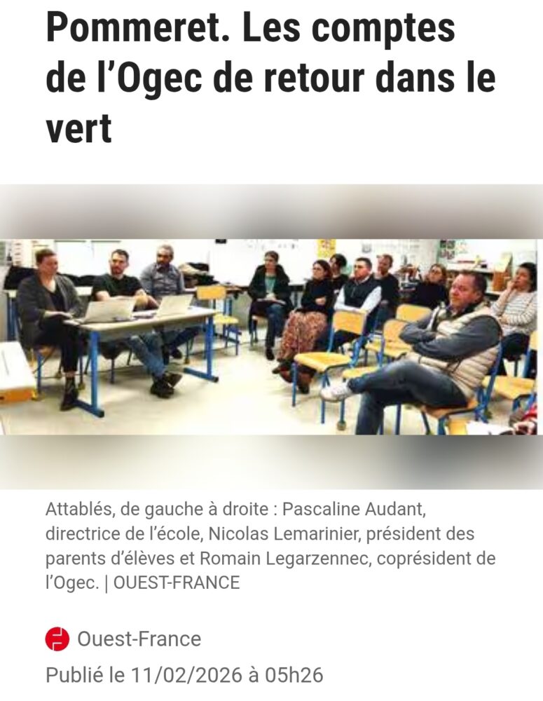 On parle de nous dans la presse :=) !